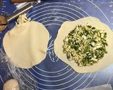 Foto langkah ke 3 dari resep Cheese feta bread.