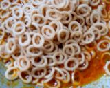 A picture of step 4 of Soupy noodles.