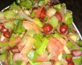 A picture of step 1 of Spring Onion Salad.