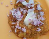 A picture of step 4 of Pav bhaji.