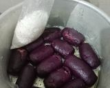 Foto langkah ke 4 dari resep Putu Tegal Ubi Ungu.