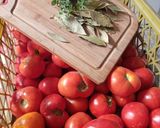 Foto del paso 1 de la receta: Salsa de tomates orgánica para guardar