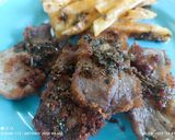 Foto del paso 4 de la receta: Lomo de dos colores con adobo de cazón