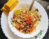A picture of step 4 of Sprouted Moong, Kala chana Chaat 😋.