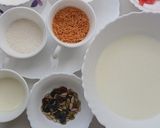 A picture of step 1 of Refreshing Custard Seviyan.