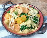 Foto langkah ke 4 dari resep Cah Sayur Kembang Kol dan Udang.