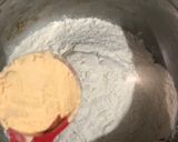 A picture of step 1 of Tuti-fruity cake.