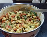 વેજ દમ બિરયાની (Veg. Dum Biryani Recipe In Gujarati) રેસીપી સ્ટેપ1ફોટો