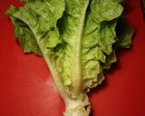 Foto del paso 3 de la receta Lechuga rellena de olivas variadas, con vinagreta de picadillo