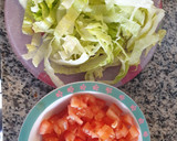Foto del paso 2 de la receta: Wrap con pollo frito a la barbacoa y guacamole