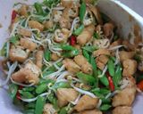 Foto langkah ke 3 dari resep Tumis Buncis Tauge Tahu.