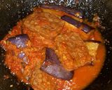 Foto langkah ke 2 dari resep Terong ungu & tempe balado.