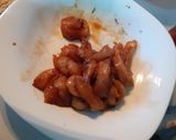 A picture of step 1 of Spicy chicken strips.