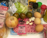 Foto del paso 1 de la receta: Hamburguesa completa rellena
