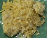 Foto del paso 6 de la receta: Pasta codito con rajas de poblano, queso, elote y crema