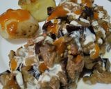 Foto del paso 4 de la receta: Berenjenas con carne y salsa bbq casera🍆🧅🥩