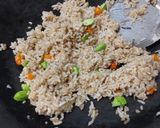 Foto langkah ke 3 dari resep Nasi Goreng Putih Petai.