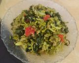 Foto langkah ke 5 dari resep Tumis Pucuk dan Kembang Kates.
