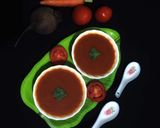 A picture of step 8 of Red soup.