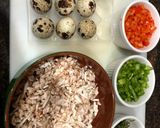Foto del paso 3 de la receta Nidos de champiñones con huevo de codorniz