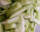 A picture of step 1 of Bottle Gourd Peel Soup (Lauki Chilka Shorba).