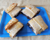 Foto del paso 7 de la receta: Hojaldre sin gluten con morcilla de arroz y huevas a la plancha