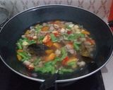Foto langkah ke 3 dari resep Asem2 tetelan sapi dengan sayur Wortel, buncis, jagung muda (tidak pake minyak).