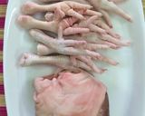 Hình bước làm 1 của món Thịt Đông - món ăn không thể thiếu của ngày Tết cổ truyền