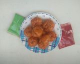 A picture of step 7 of Saffron Balushai.