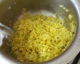 A picture of step 3 of Gobindobhog rice (sweet).