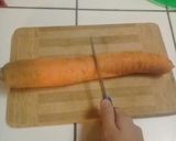 Foto del paso 1 de la receta: Zanahoria rallada rápido y para guardar