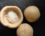 A picture of step 1 of Sugar wali roti.