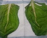 Foto del paso 4 de la receta: Paquetitos de acelgas con revuelto de pescado en cama de tomate
