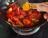 A picture of step 6 of Tomato sweet chutney (Bengali tomato tok).