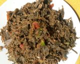 A picture of step 4 of Yadiya salad.
