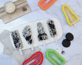 Foto del paso 5 de la receta: Polo vegano de yogur y galleta - Moldes de helado icónicos | Lékué