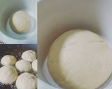 Foto langkah ke 8 dari resep Donat isi selai strawberry tabur gula.