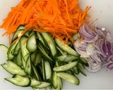 A picture of step 1 of Spring Cabbage and Vermicelli Salad.