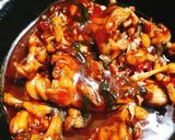 Hình bước làm 2 của món Cháo ếch singapore