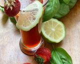Une image de l'étape 8 de 🍋Jus 🥤fraises 🍓🌿basilic 🍃.