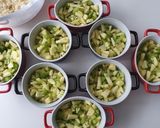 Une image de l'étape 1 de Crumble pommes kiwis.