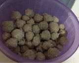 Foto langkah ke 7 dari resep Bakso Homemade kenyal tanpa es batu❌.