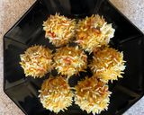 A picture of step 4 of Oats muthia with rice.