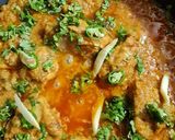 A picture of step 3 of Smokey chicken karahi.