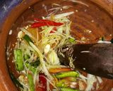 รูปขั้นตอนการทำที่ 3 ของ ส้มตำกุ้ง #60 บาท