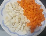 Foto del paso 3 de la receta: Crema/puré de verduras (10 verduras)