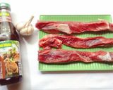 Hình bước làm 1 của món Dẻ sườn bò đút lò