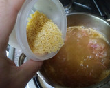 Foto del paso 3 de la receta: Sopa de letras con jamón
