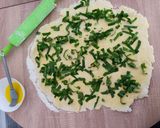 Medvehagymás pogácsa 🌱🧀 recept fázis 2 fotója