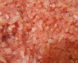 A picture of step 1 of Tricolor carrot kheer.